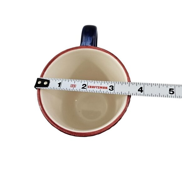 Pfaltzgraff SOMMERSBY Hand Painted Ceramic Coffee Tea Mugs Cups – Set of 2 - Picture 7 of 16